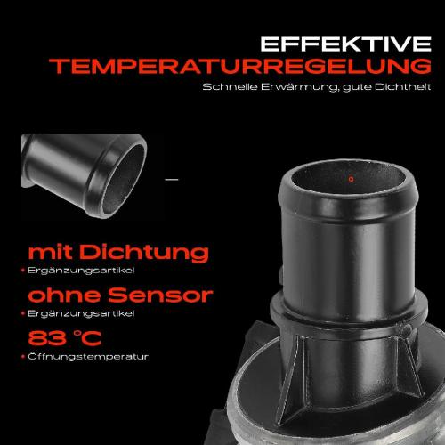 1x Thermostat Kühlmittel für Alfa Romeo 145 146 930 155 167 1.4L Bild 1x Thermostat Kühlmittel für Alfa Romeo 145 146 930 155 167 1.4L