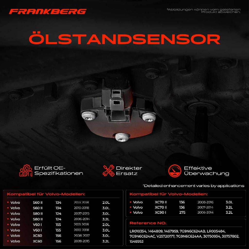 1x Ölstandsensor für Volvo S60 II S80 II V60 V70 XC60 Ford Mondeo IV