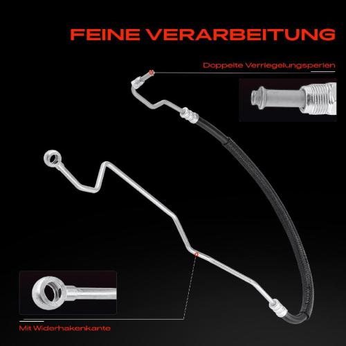 1x Servolenkung Schlauch für VW Passat 35I 3A2 Variant 35I 3A5 1991-1997 2.8L Bild 1x Servolenkung Schlauch für VW Passat 35I 3A2 Variant 35I 3A5 1991-1997 2.8L