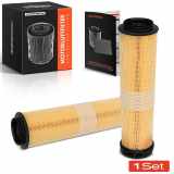2x Luftfilter Filtereinsatz für Mercedes-Benz E-Klasse W211 S211 S-Klasse W220
