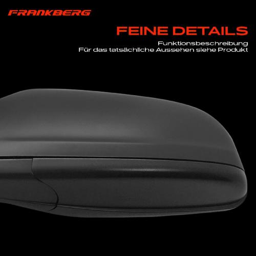 Frankberg 1x Außenspiegel Links für Opel Astra H Caravan Kasten/Kombi Stufenheck A04 L70 Bild Frankberg 1x Außenspiegel Links für Opel Astra H Caravan Kasten/Kombi Stufenheck A04 L70