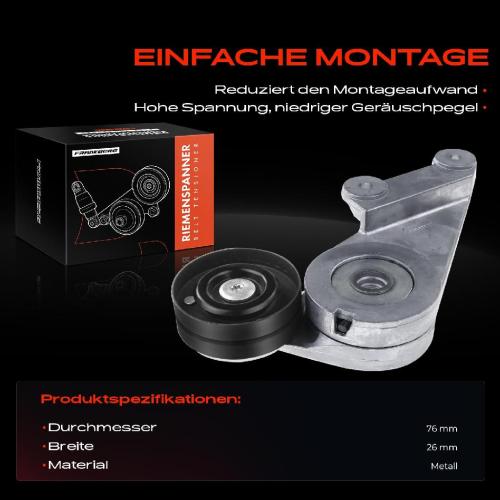 1x Spannrolle Riemenspanner für Renault Laguna I Safrane II Volvo 850 960 II C70 I Bild 1x Spannrolle Riemenspanner für Renault Laguna I Safrane II Volvo 850 960 II C70 I