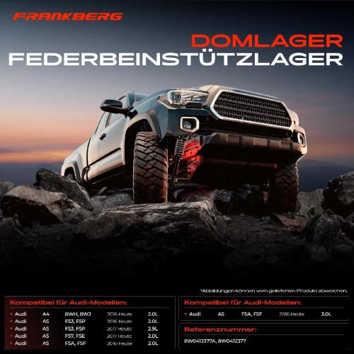 1x Domlager Federbeinstütz lager für Audi A5 Cabriolet F53 F5P F57 F5E 2.0L Bild 1x Domlager Federbeinstütz lager für Audi A5 Cabriolet F53 F5P F57 F5E 2.0L