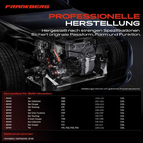 1x Spannrolle Riemenspanner für BMW 3er 5er 6er 7er X1 X5 X6 E90 E91 E84 F11 F01 Bild 1x Spannrolle Riemenspanner für BMW 3er 5er 6er 7er X1 X5 X6 E90 E91 E84 F11 F01