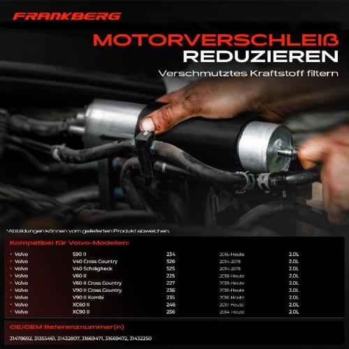1x Kraftstofffilter für Volvo S90 II V40 V60 II V90 II XC60 II XC90 Bild 1x Kraftstofffilter für Volvo S90 II V40 V60 II V90 II XC60 II XC90