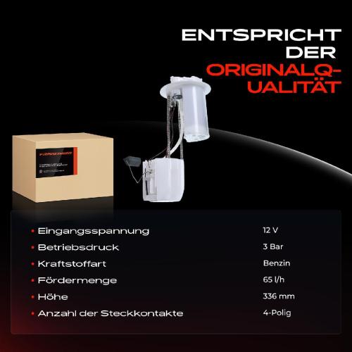 1x Kraftstoffpumpe für Toyota Yaris P9 1.0L 1.3L 2005-2008 Bild 1x Kraftstoffpumpe für Toyota Yaris P9 1.0L 1.3L 2005-2008