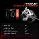 1x Lichtmaschine Generator für Renault Laguna I 556 B56 Laguna I Grandtour K56