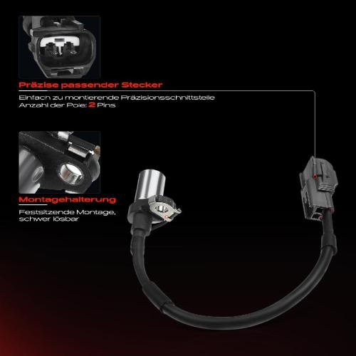 1x Kurbelwellensensor Impulsgeber für Lexus GS S16 300 IS I IS Sportcross E1 200 300 1997-2005 Bild 1x Kurbelwellensensor Impulsgeber für Lexus GS S16 300 IS I IS Sportcross E1 200 300 1997-2005