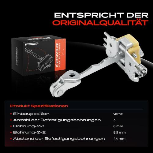 1x Türfeststeller Türfangband Türstopper Vorne für Renault Megane III Grandtour Schrägheck Bild 1x Türfeststeller Türfangband Türstopper Vorne für Renault Megane III Grandtour Schrägheck