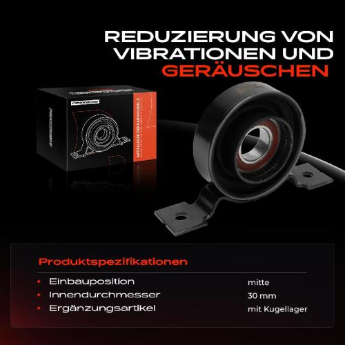 1x Lagerung Gelenkwelle Kardanwellenlager für Fiat Panda Kasten/Schrägheck 169 Bild 1x Lagerung Gelenkwelle Kardanwellenlager für Fiat Panda Kasten/Schrägheck 169