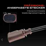 1x Abgastemperatursensor für VW Transporter V Pritsche/Fahrgestell Kasten Bus Multivan V