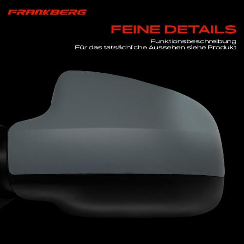 Frankberg 1x Außenspiegel Links für Dacia Duster Logan Renault Sandero HS LS FS KS US BS Bild Frankberg 1x Außenspiegel Links für Dacia Duster Logan Renault Sandero HS LS FS KS US BS