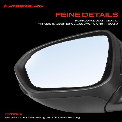 1x Außenspiegel Links für Dacia Duster HM 1.0L 1.2L 1.3L 1.5L 1.6L 2017-2024 Bild 1x Außenspiegel Links für Dacia Duster HM 1.0L 1.2L 1.3L 1.5L 1.6L 2017-2024