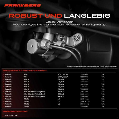 1x Hauptbremszylinder Bremszylinder für Renault Clio I II BB CB Thalia I LB Bild 1x Hauptbremszylinder Bremszylinder für Renault Clio I II BB CB Thalia I LB