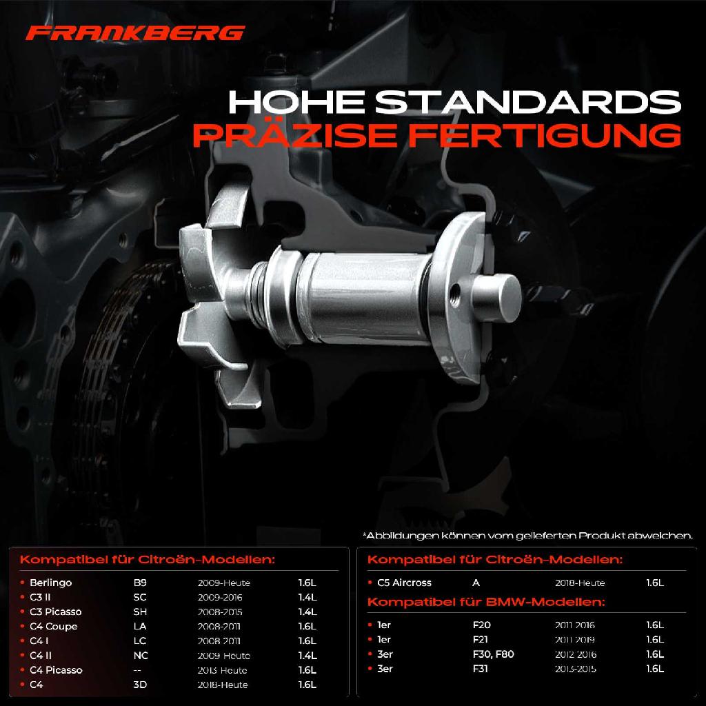 1x Wasserpumpe Kühlwasserpumpe für BMW F20 F21 114i-120i MINI R56 Peugeot 207 Citroën Opel 1.4L 1.6L