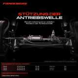 1x Lagerung Gelenkwelle Kardanwellenlager für Mazda BT-50 Pick-up CD UN 2.5L