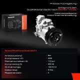 1x Klimakompressor für Mercedes-Benz A-Klasse W168 Vaneo 414 1998-2005