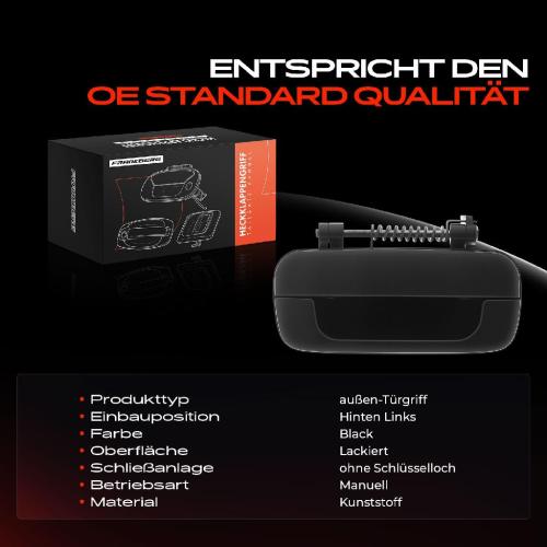 1x Türgriff Hinten Links außen für Peugeot 406 Break Coupe 1.6L 1.8L 1.9L 2.0L 2.1L 2.2L 3.0L 1995-2004 Bild 1x Türgriff Hinten Links außen für Peugeot 406 Break Coupe 1.6L 1.8L 1.9L 2.0L 2.1L 2.2L 3.0L 1995-2004
