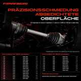 1x Antriebswelle Gelenksatz Hinterachse für BMW 3er E30 E36 E46 5er E34 E39 7er E32 E38