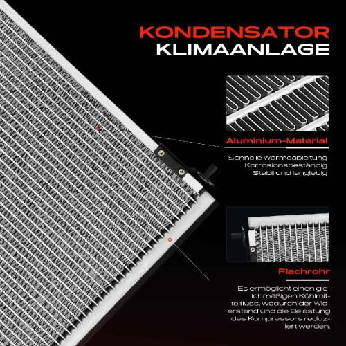 Frankberg 1x Kondensator Klimaanlage für KIA Rio Schrägheck DC 1.5L 2000-2013 Bild Frankberg 1x Kondensator Klimaanlage für KIA Rio Schrägheck DC 1.5L 2000-2013