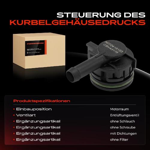 1x Ventil Kurbelgehäusentlüftung für VW Golf Polo Audi A3 Seat Leon Skoda Fabia Bild 1x Ventil Kurbelgehäusentlüftung für VW Golf Polo Audi A3 Seat Leon Skoda Fabia