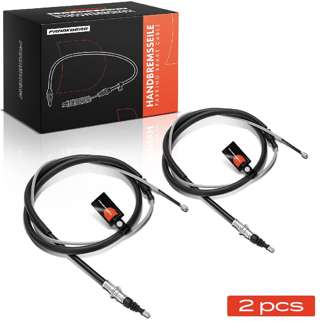 2x Seilzug Feststellbremse Hinterachse beidseitig für Citroën C4 I Coupe LA LC Peugeot 307 CC