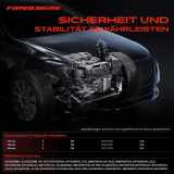 2x Motorlager Getriebelagerlager Vorne und Hinten für Mazda 3 BK 2.0L 2.3L 2003-2009