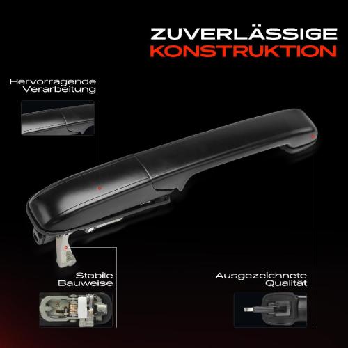 1x Türgriff Hinten Links außen für VW Passat 35I 3A2 Passat Variant 35I 3A5 1.6L 1.8L 1.9L 1988-1997 Bild 1x Türgriff Hinten Links außen für VW Passat 35I 3A2 Passat Variant 35I 3A5 1.6L 1.8L 1.9L 1988-1997