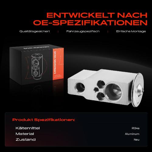 1x Expansionsventil Klimaanlage für Mercedes-Benz M-Klasse W163 1998-2005 Bild 1x Expansionsventil Klimaanlage für Mercedes-Benz M-Klasse W163 1998-2005