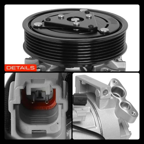 1x Klimakompressor für Renault Laguna III BT0/1 Grandtour KT0/1 1.5L 1.6L 2007-2015 Bild 1x Klimakompressor für Renault Laguna III BT0/1 Grandtour KT0/1 1.5L 1.6L 2007-2015
