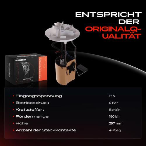 Frankberg 1x Kraftstoffpumpe für Ford Transit V363 Kasten FCD FDD 2.2L 2013-2018 Bild Frankberg 1x Kraftstoffpumpe für Ford Transit V363 Kasten FCD FDD 2.2L 2013-2018