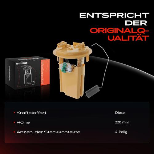 1x Kraftstoffpumpe für Citroën C4 Stufenheck Peugeot 307 Break SW Kasten/Kombi 308 I 1.6L 2.0L 2006-2014 Bild 1x Kraftstoffpumpe für Citroën C4 Stufenheck Peugeot 307 Break SW Kasten/Kombi 308 I 1.6L 2.0L 2006-2014