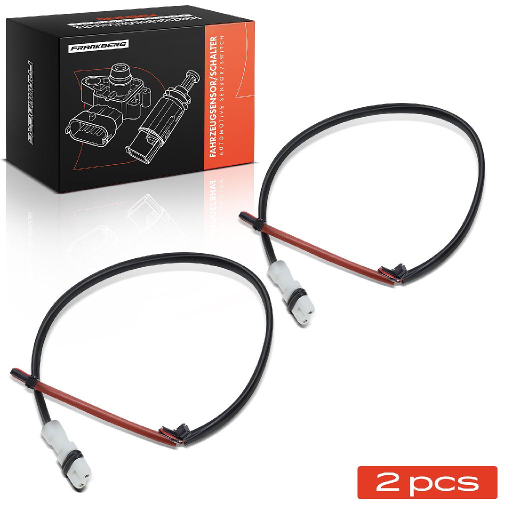 2x Warnkontakt Bremsbelagverschleiß Vorderachse oder Hinterachse für Porsche 911 Cabriolet 996 997 Boxster 986