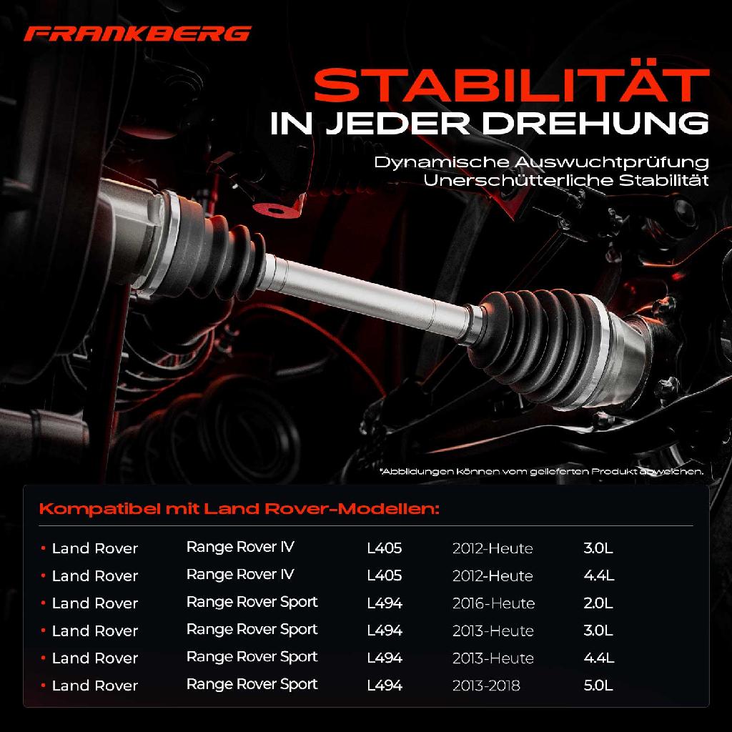 1x Antriebswelle Vorderachse Links für Land Rover Range Rover IV Sport L405 L494