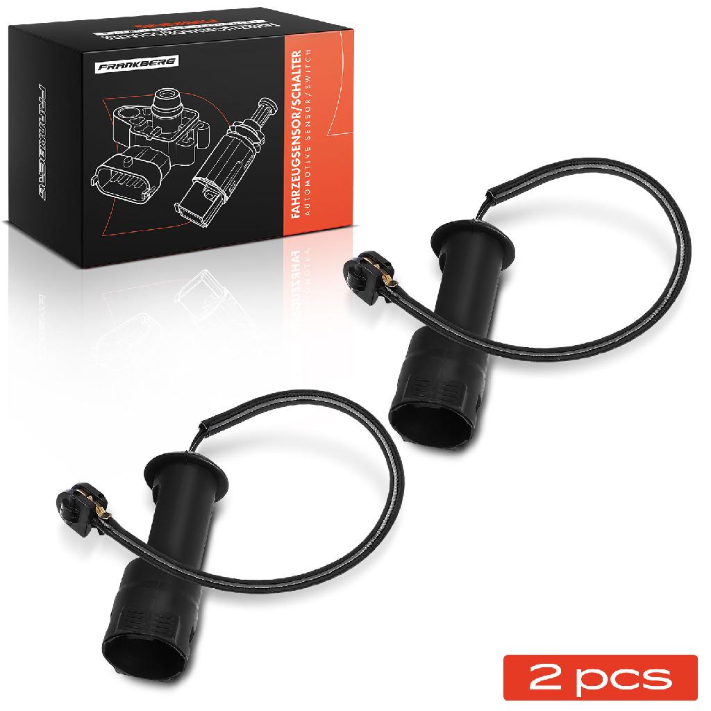 2x Warnkontakt Bremsbelagverschleiß Vorderachse für Audi 100 443 445 200 Coupe Quattro