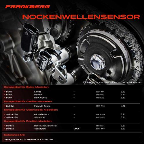 1x Nockenwellenposition Sensor für Buick Electra Chevrolet Pontiac Trans Cadillac Oldsmobile Bild 1x Nockenwellenposition Sensor für Buick Electra Chevrolet Pontiac Trans Cadillac Oldsmobile