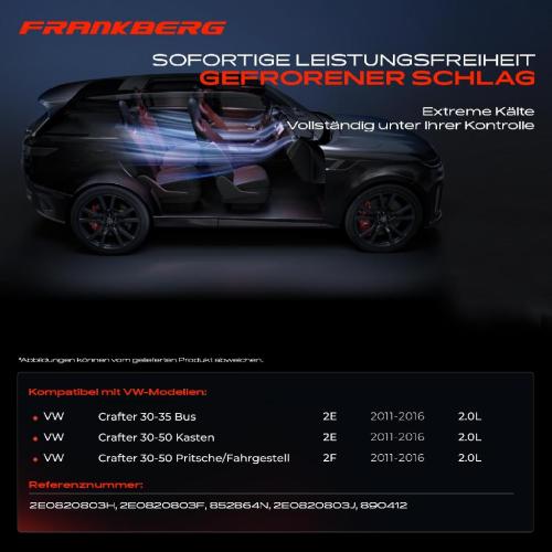 1x Klimakompressor für VW Crafter 30-35 2E 2F 2.0L 2011-2016 Bild 1x Klimakompressor für VW Crafter 30-35 2E 2F 2.0L 2011-2016