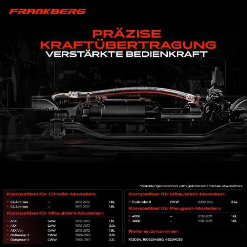 1x Seilzug Feststellbremse Hinterachse rechts für Citroën C4 Mitsubishi ASX Peugeot 4008 Bild 1x Seilzug Feststellbremse Hinterachse rechts für Citroën C4 Mitsubishi ASX Peugeot 4008