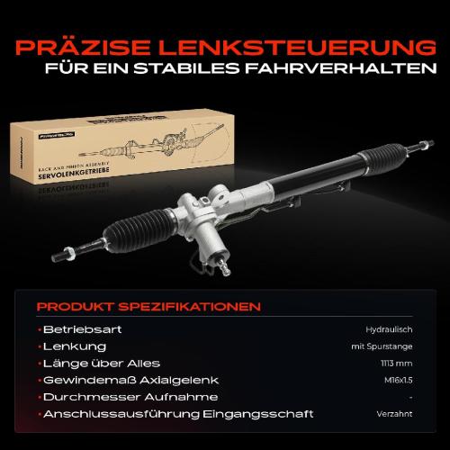 Frankberg 1x Lenkgetriebe Servolenkgetriebe für Hyundai Santa Fé II CM Bild Frankberg 1x Lenkgetriebe Servolenkgetriebe für Hyundai Santa Fé II CM