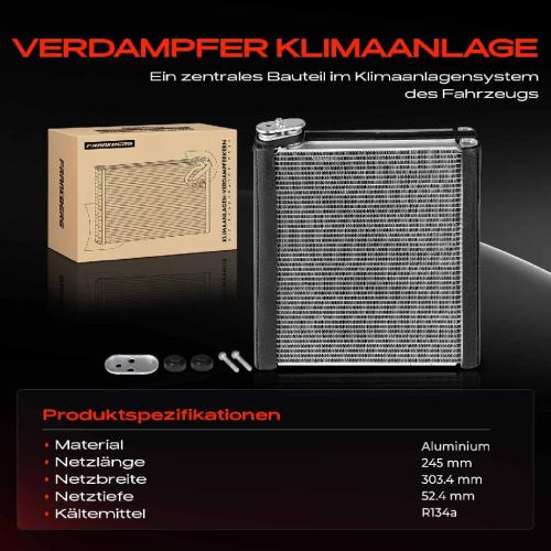 1x Verdampfer Klimaanlage für Audi A6 C6 4F2 Avant 4F5 Allroad 4FH R8 422 423 Bild 1x Verdampfer Klimaanlage für Audi A6 C6 4F2 Avant 4F5 Allroad 4FH R8 422 423