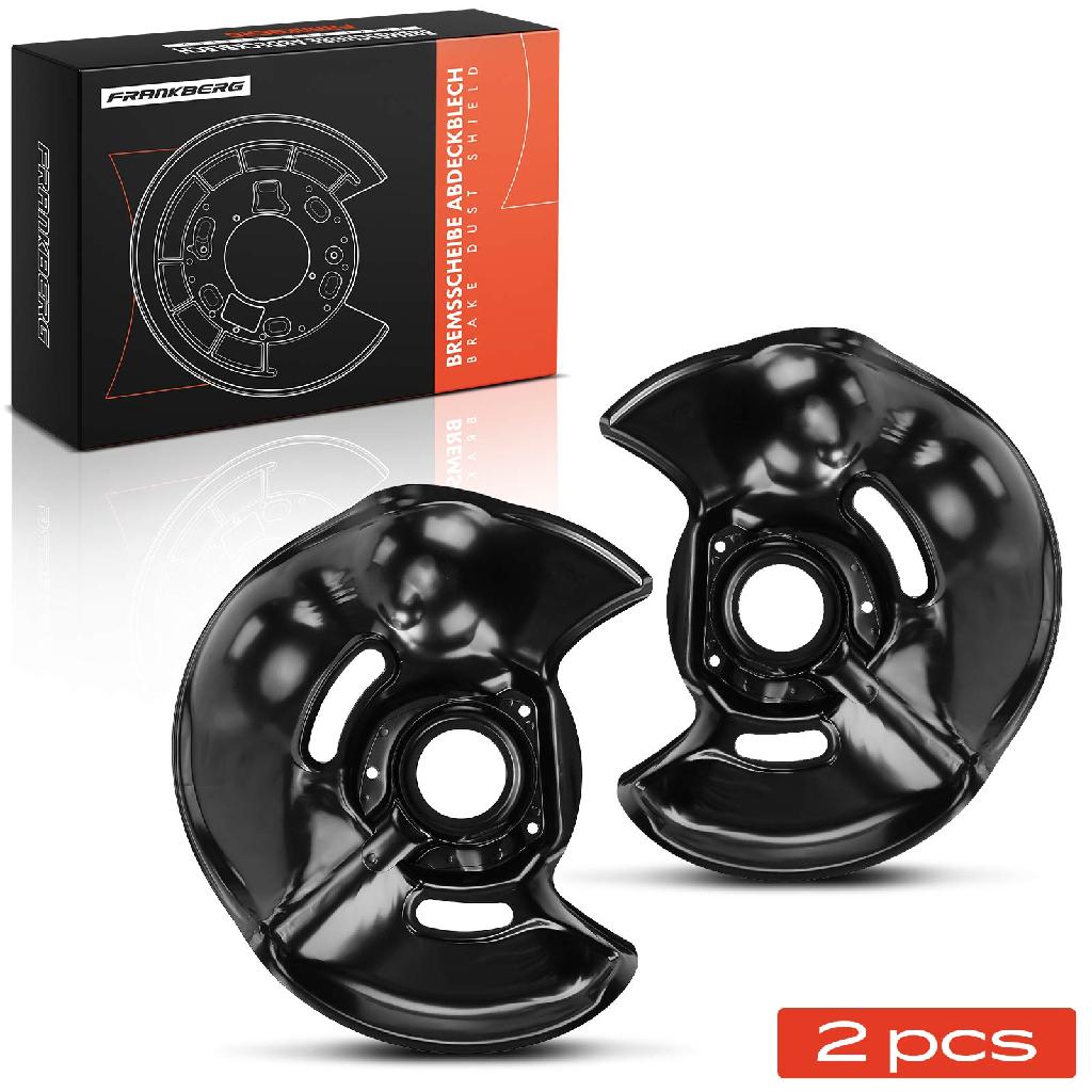 2x Ankerblech Bremsscheibe Vorderachse Beidseitig für Mercedes-Benz 124 Stufenheck Coupe C124 S124 R107 W124