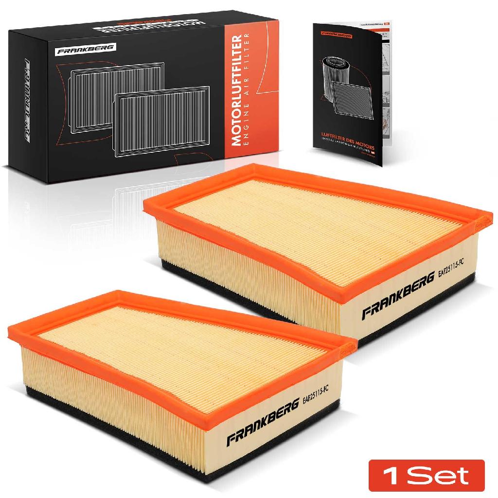 2x Luftfilter Filtereinsatz für Renault Scénic 3 Megane 3 CC Fluence