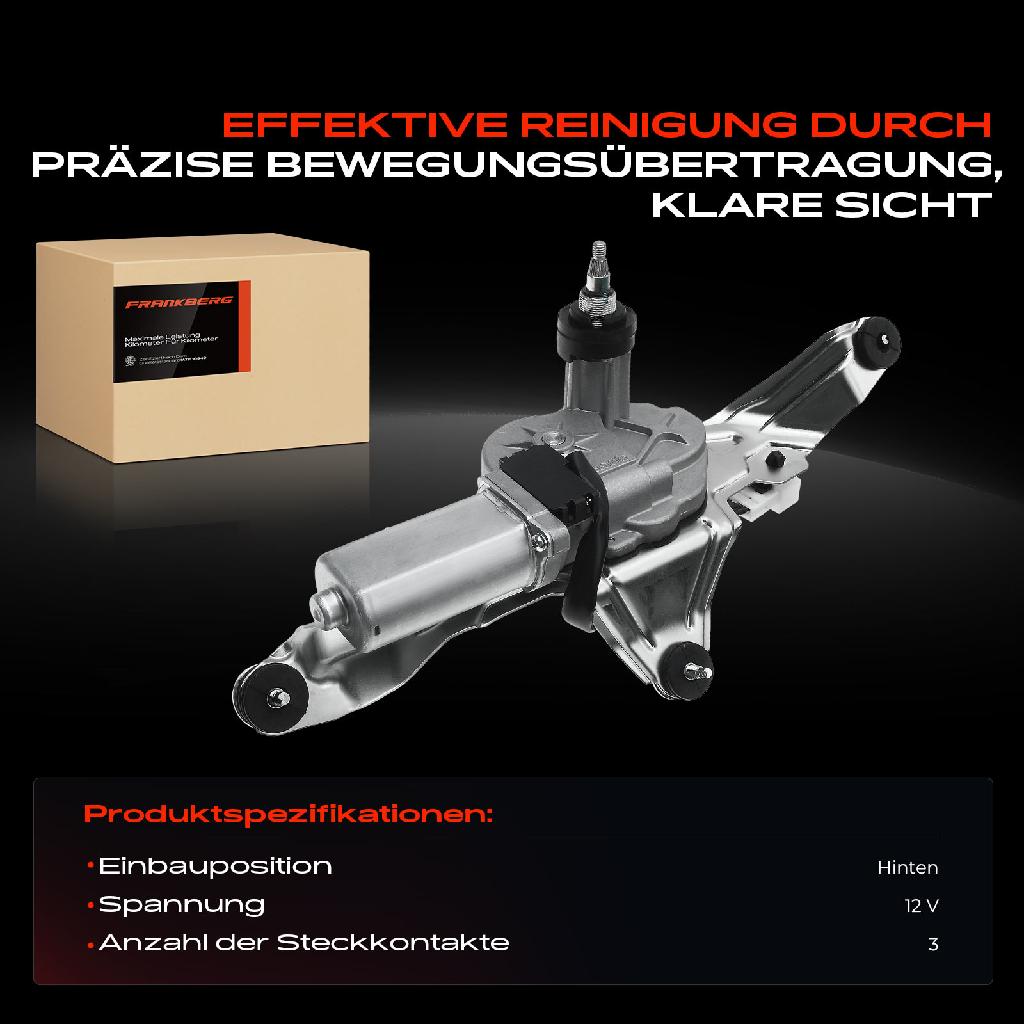 1x Wischermotor Scheibenwischermotor Hinten für Hyundai Accent III Stufenheck MC