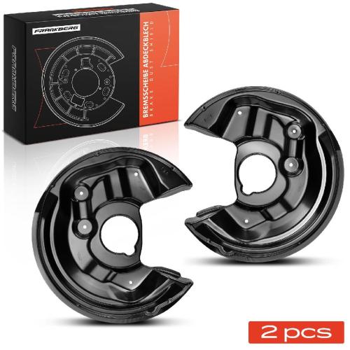 Frankberg 2x Ankerblech Bremsscheibe Hinterachse Beidseitig für VW Golf VI Beetle 5C EOS 1F Skoda Yeti Bild Frankberg 2x Ankerblech Bremsscheibe Hinterachse Beidseitig für VW Golf VI Beetle 5C EOS 1F Skoda Yeti