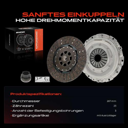 1x Kupplungssatz für Land Rover Defender Cabrio L316 Defender Pick-up Defender Station Wagon L315 L316 Bild 1x Kupplungssatz für Land Rover Defender Cabrio L316 Defender Pick-up Defender Station Wagon L315 L316