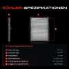 Frankberg 1x Kühler Wasserkühler Motorkühler für Citroën C5 I Peugeot 4061.4L 2002-2010 Bild Frankberg 1x Kühler Wasserkühler Motorkühler für Citroën C5 I Peugeot 4061.4L 2002-2010