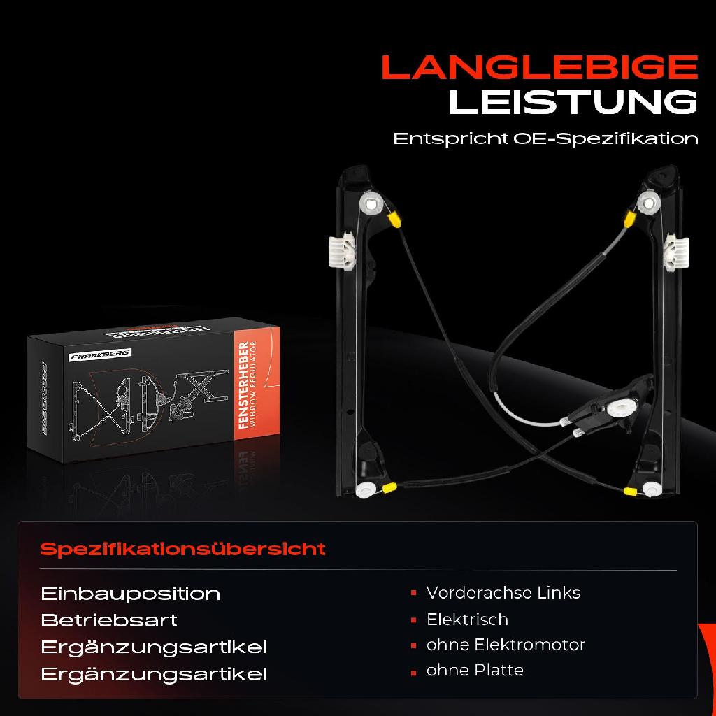 1x Fensterheber Vorne Links für Renault Laguna DT0/1 BT0/1