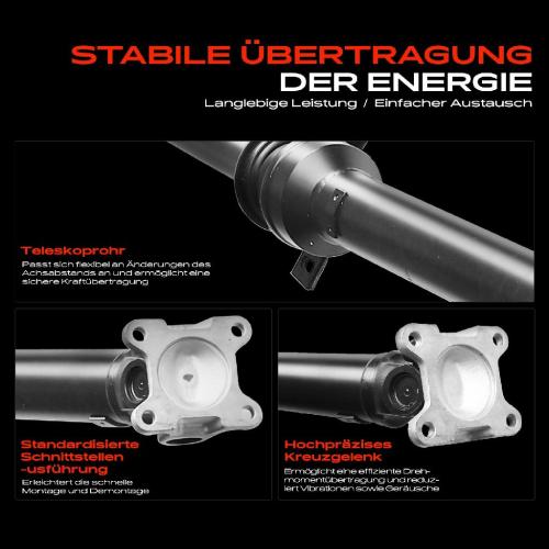 Frankberg 1x Kardanwelle Gelenkwelle Vorderachse für Mercedes-Benz Viano W639 Vito Bus Vito/Mixto Kasten Bild Frankberg 1x Kardanwelle Gelenkwelle Vorderachse für Mercedes-Benz Viano W639 Vito Bus Vito/Mixto Kasten