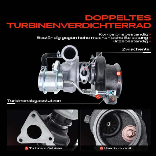 Frankberg 1x Abgasturbolader für Citroën Jumper Bus Kasten Pritsche/Fahrgestell Fiat Ducato Peugeot Boxer Bild Frankberg 1x Abgasturbolader für Citroën Jumper Bus Kasten Pritsche/Fahrgestell Fiat Ducato Peugeot Boxer