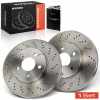 2x Bremsscheiben Vorderachse f&uuml;r Mercedes-Benz C-Klasse Coupe W204 C204 S204 C197 R197 2007-2014